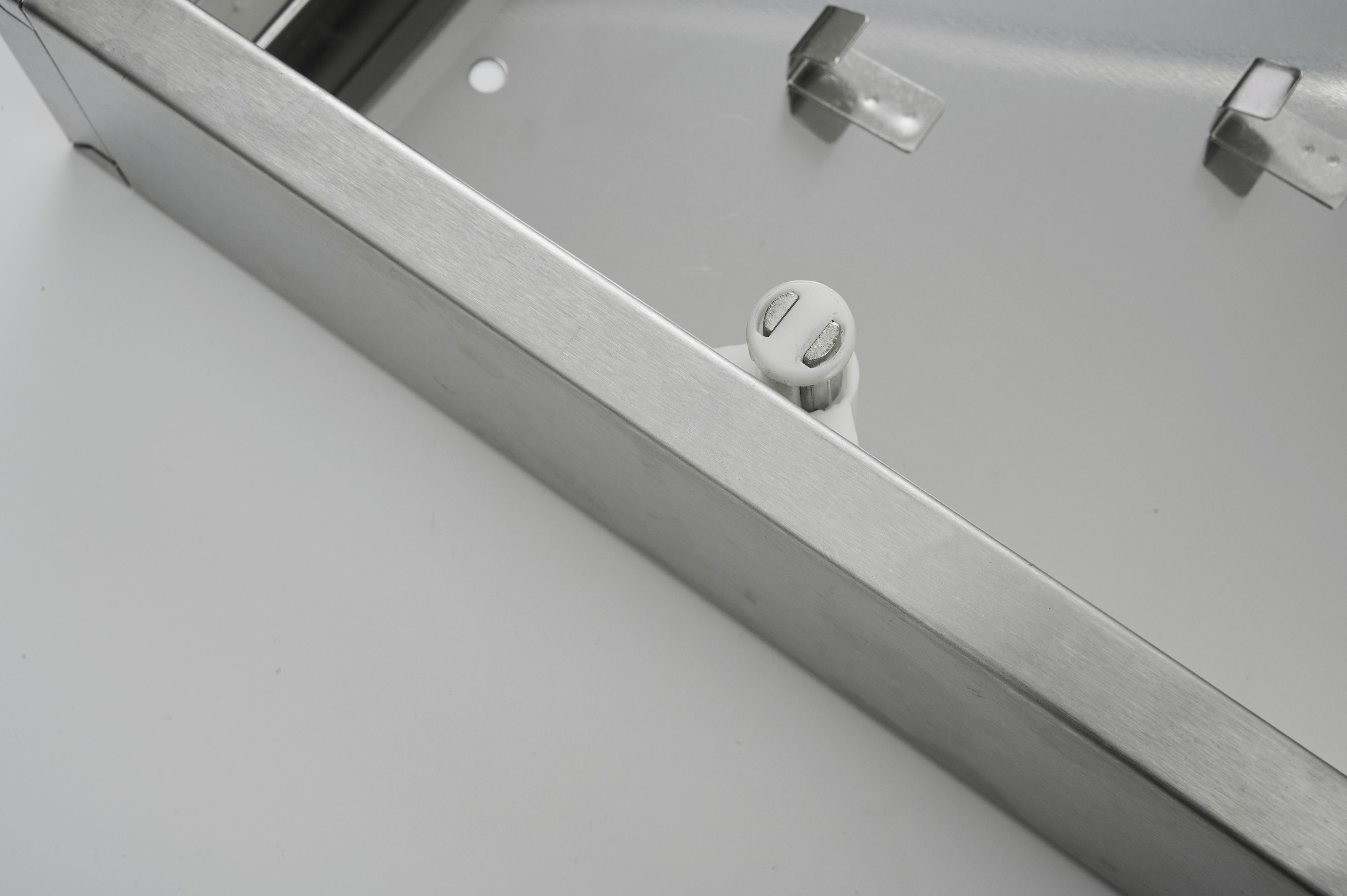 Zedelmaier Schlüsselkasten »Schlüsselkästen«, aus Edelstahl. abschließbare Tür mit 2 Schlüsseln und 8 Haken.