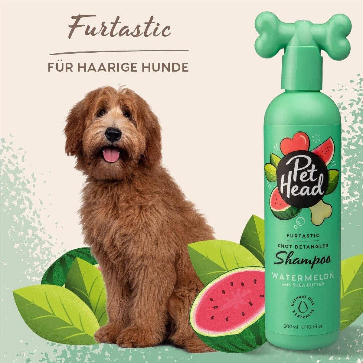 Pet Head Tiershampoo Shampoo "Furtastic" Watermelon 300 ml