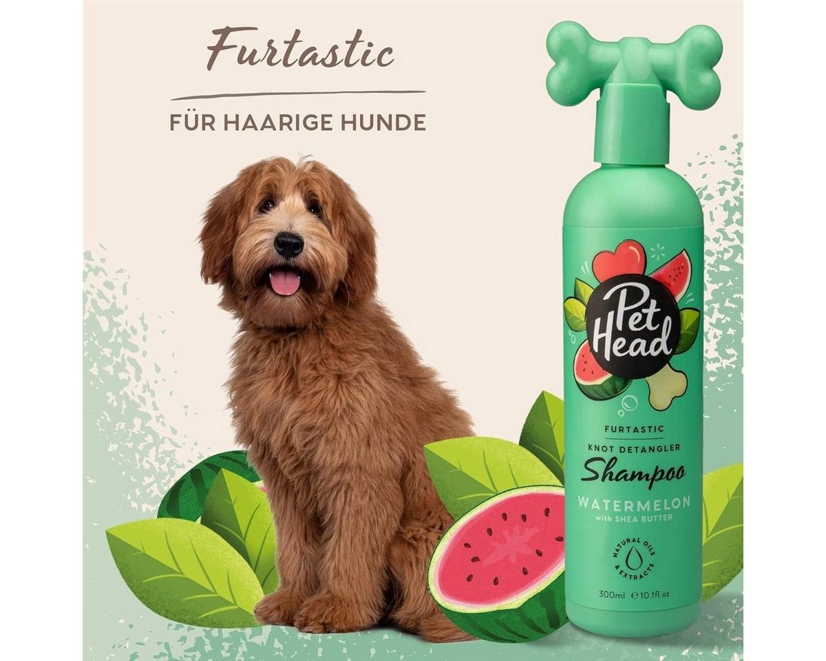 Thumbnail - Pet Head Tiershampoo Shampoo "Furtastic" Watermelon 300 ml