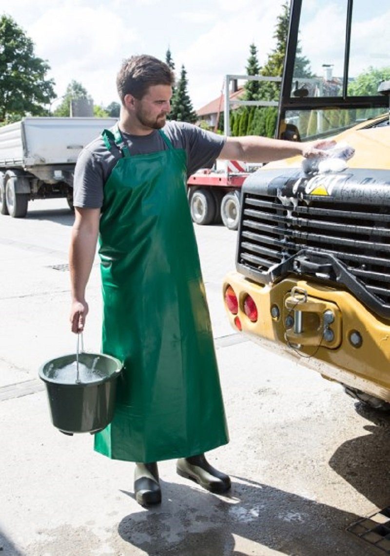 Kerbl Umhängeschürze Melkschürze und Waschschürze grün Lang 120cm günstig online kaufen