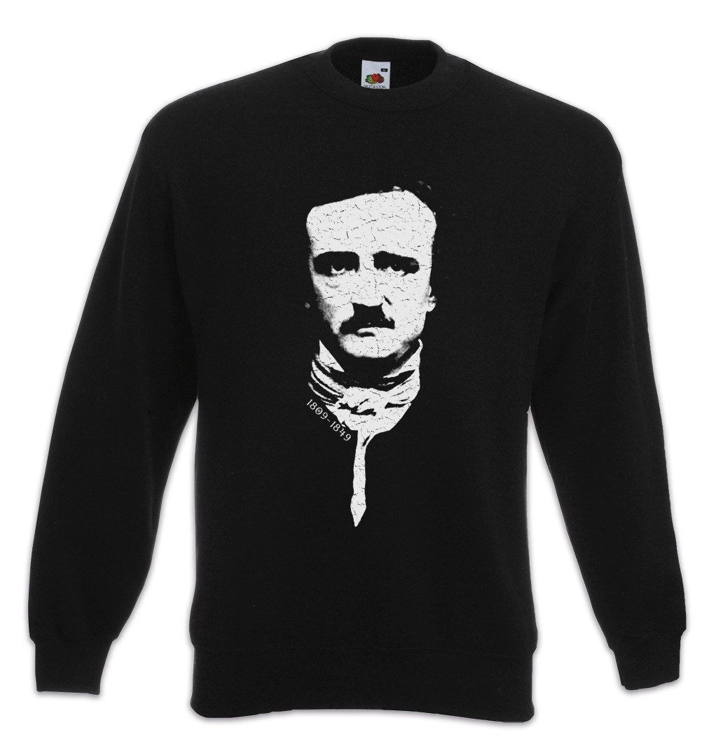 Sweatshirt Edgar Sweatshirt Portrait Allan Allen Symbol Poe Raven Rabe Nevermore