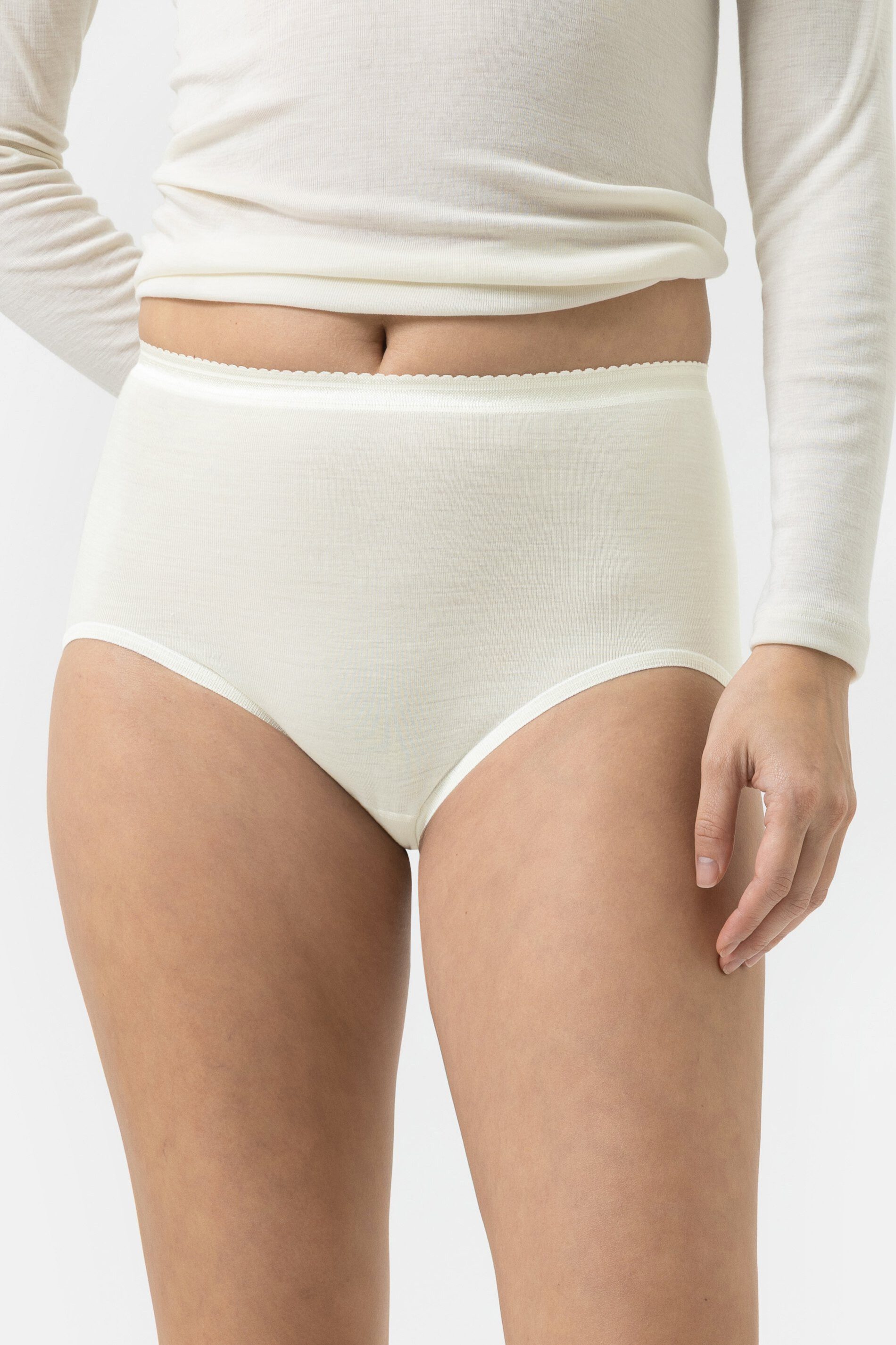 Taillenslip Mey Damen Taillen-Slip Serie Wool&Silk Uni