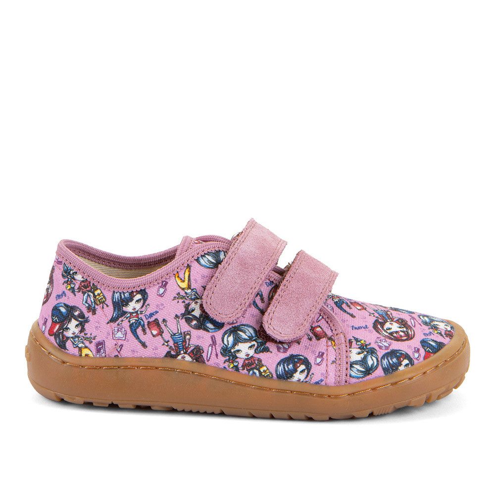 froddo® Froddo Barefoot Canvas Fuxia/Pink Slipper