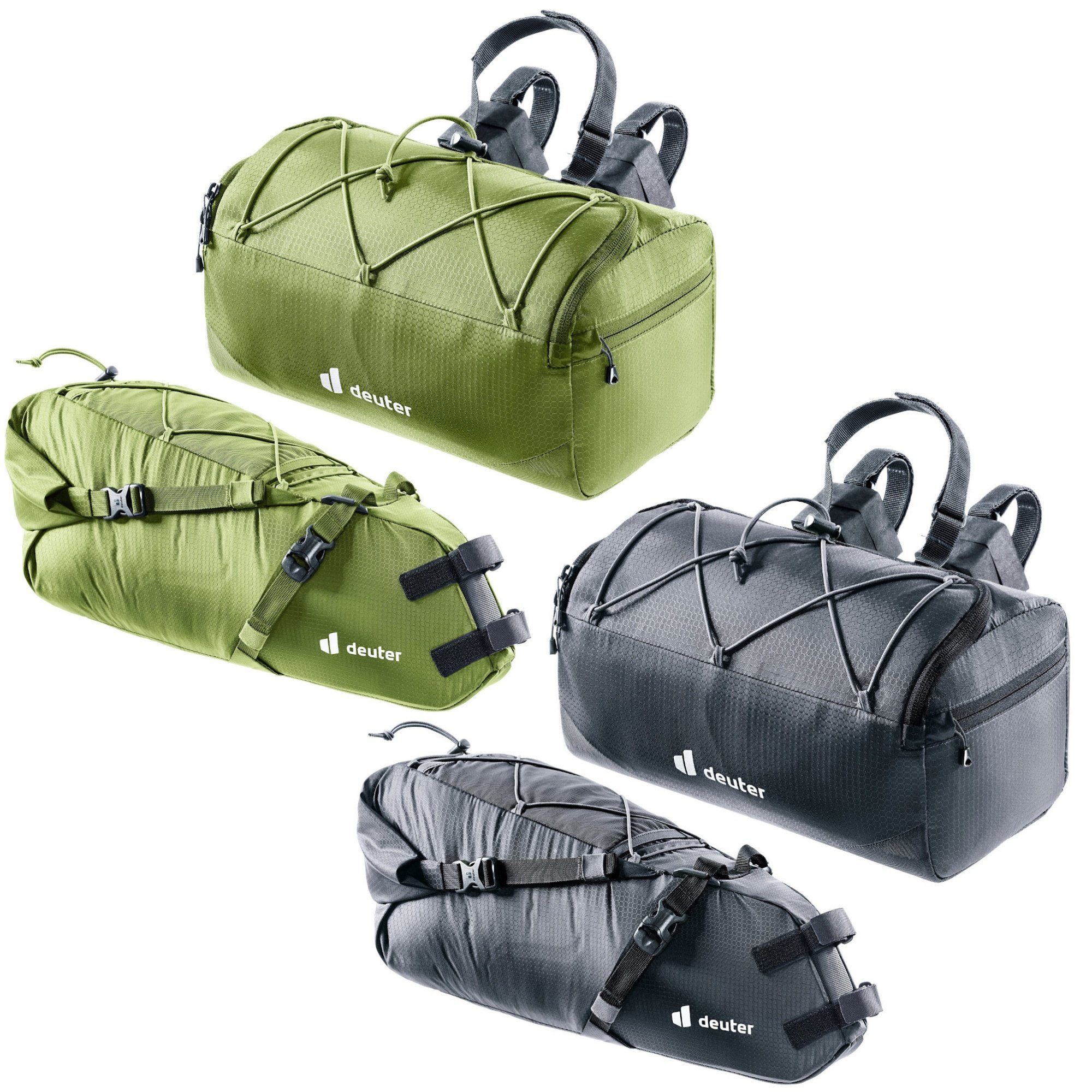 deuter Fahrradtasche Taschenset Mondego Lenkertasche Satteltasche Bikepacking Gravel