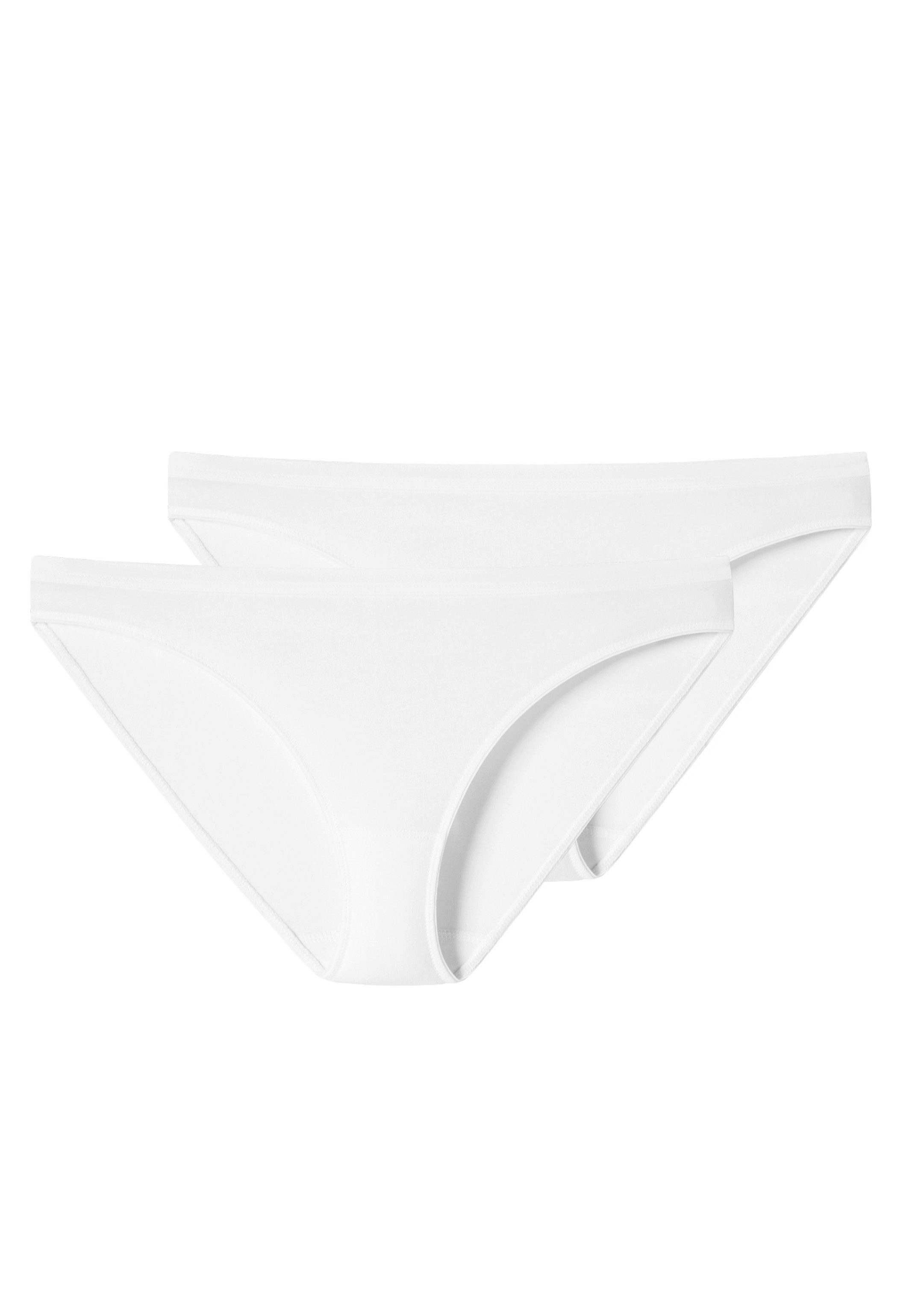 Schiesser Minislip 2er Pack 95/5 Cotton (Spar-Set, 2-St) Mini Slip - Baumwolle - Besonders flache Nähte für höchsten Komfort