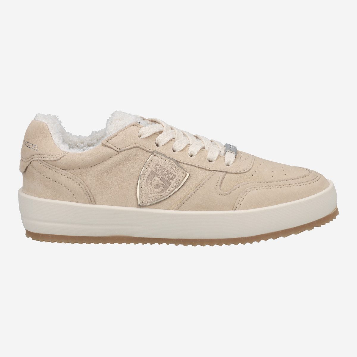Philippe Model NICE LOW, Sneaker in Beige für Damen Sneaker