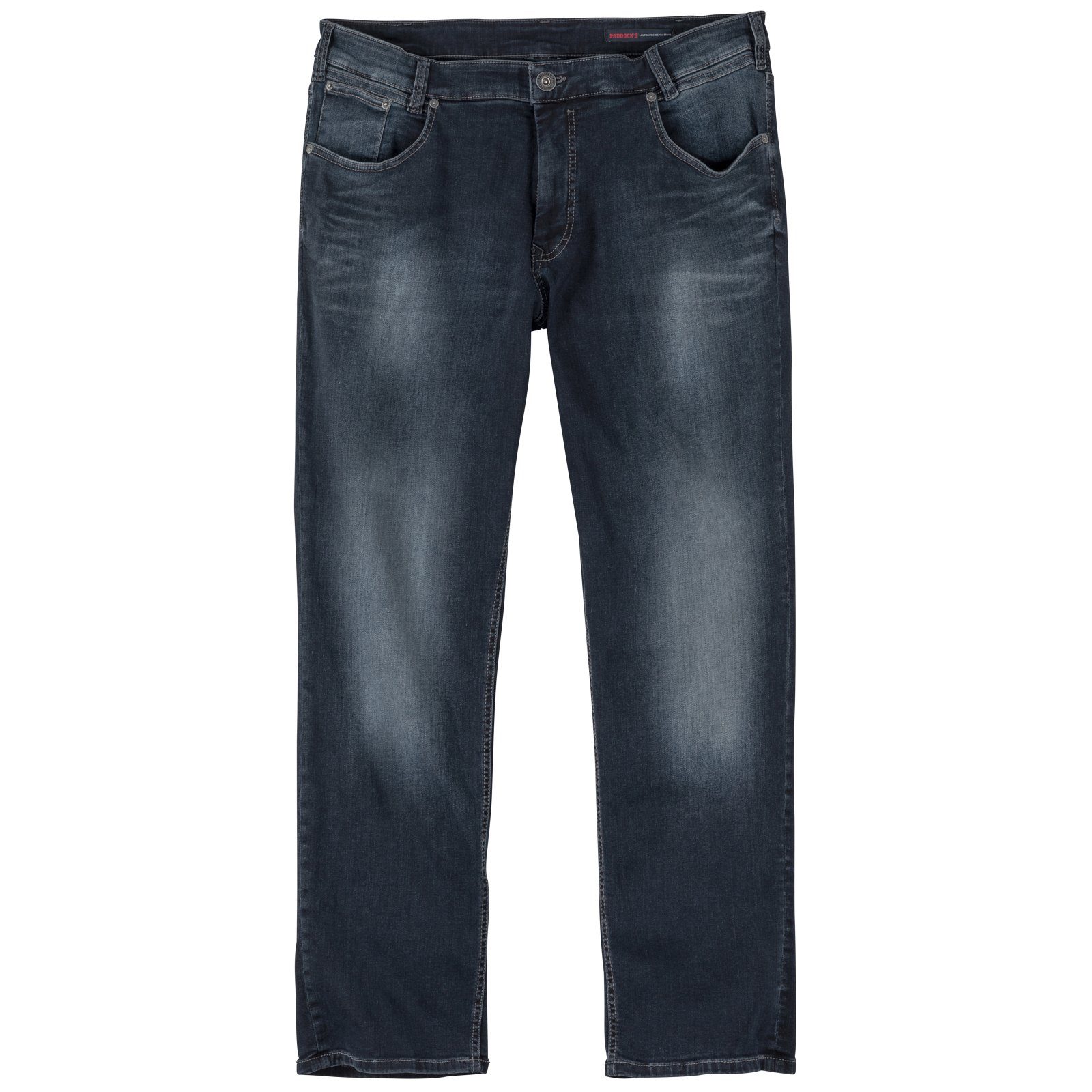 Stretch-Jeans modische Paddock's blue Übergröße Stretch-Jeans Paddock's black