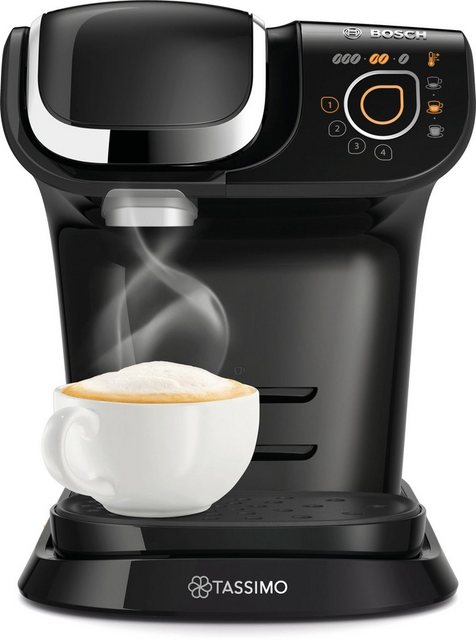 TASSIMO Kapselmaschine My Way 2 TAS6502, inkl. 2 TASSIMO Latte-Macchiato-Gläser „by WMF“ Wert: UVP € 9,99