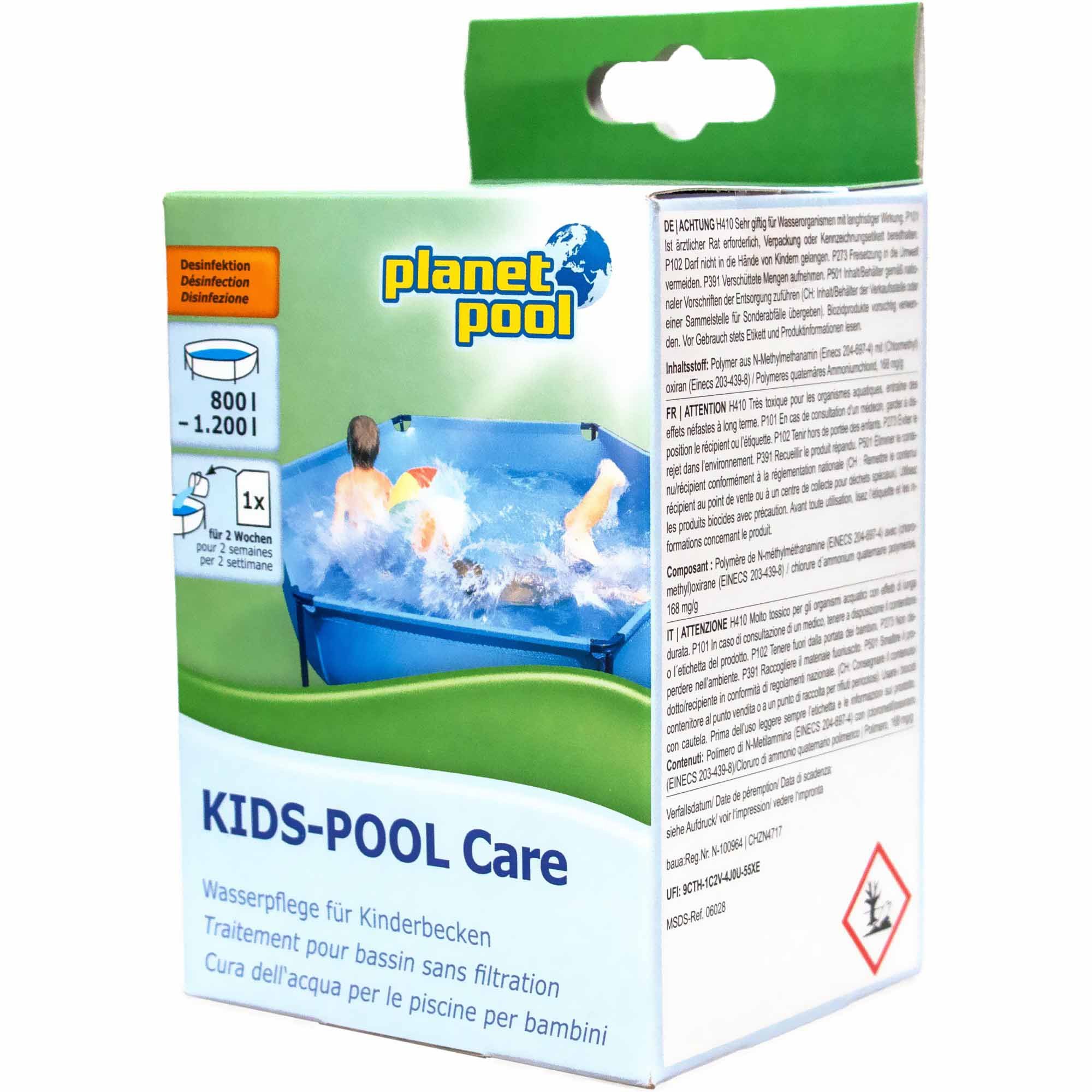 Planet Pool Poolpflege Planet Pool Kids-Pool Care 5x50 ml - Wasserpflege
