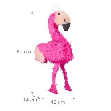 relaxdays Pinata Pinata Flamingo