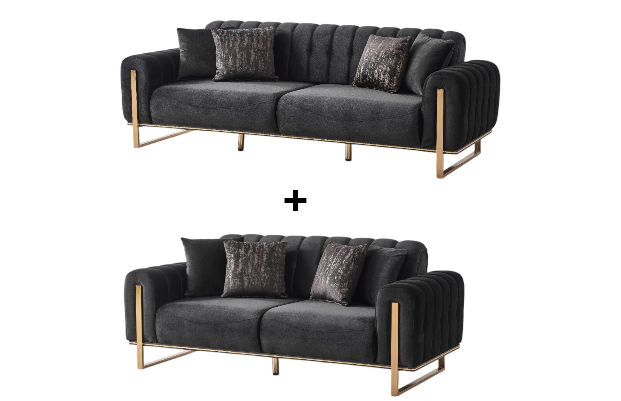 BENEDO MÖBEL Polstergarnitur Platin Sofa Verschiedene günstig online kaufen