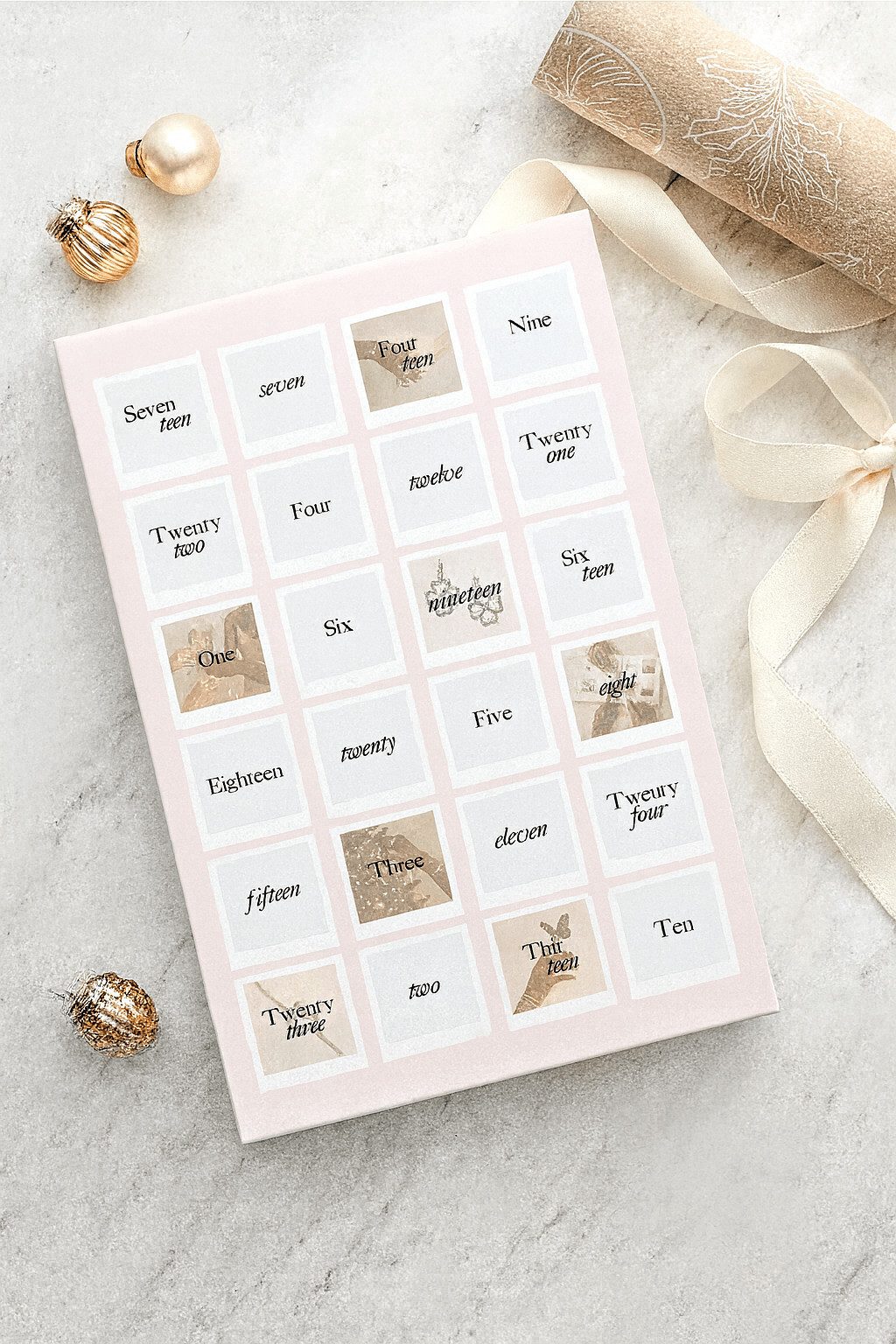 Einzelstück Adventskalender Echtschmuck Adventskalender 2025 – 925 Silber vergoldet – 24x Schmuck