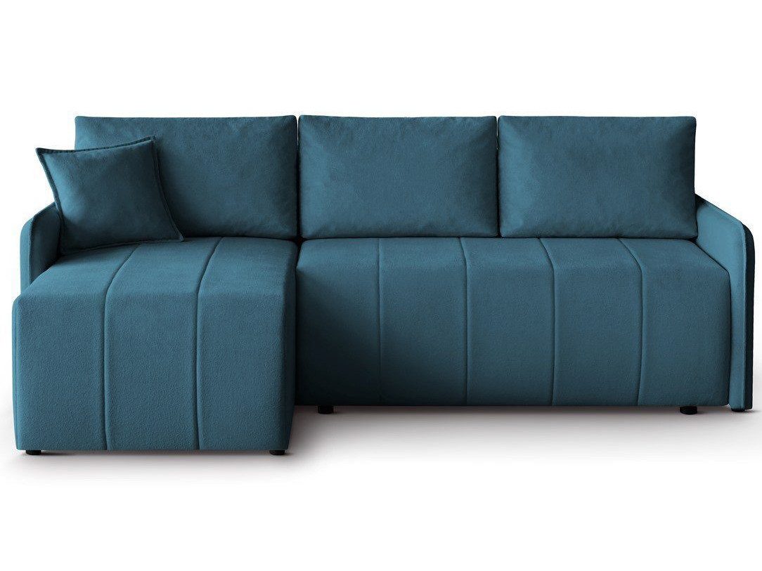 Beautysofa Ecksofa CAPRI, Ecke aus Stoff mit Nano-Block-System