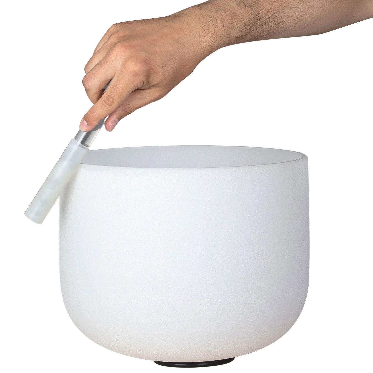 Sela Klangschalen Sela Klangschalen Set SECF-SET 7-teilig aus Quarz, 7-teiliges Klangschalen Set aus Quarz Kristall