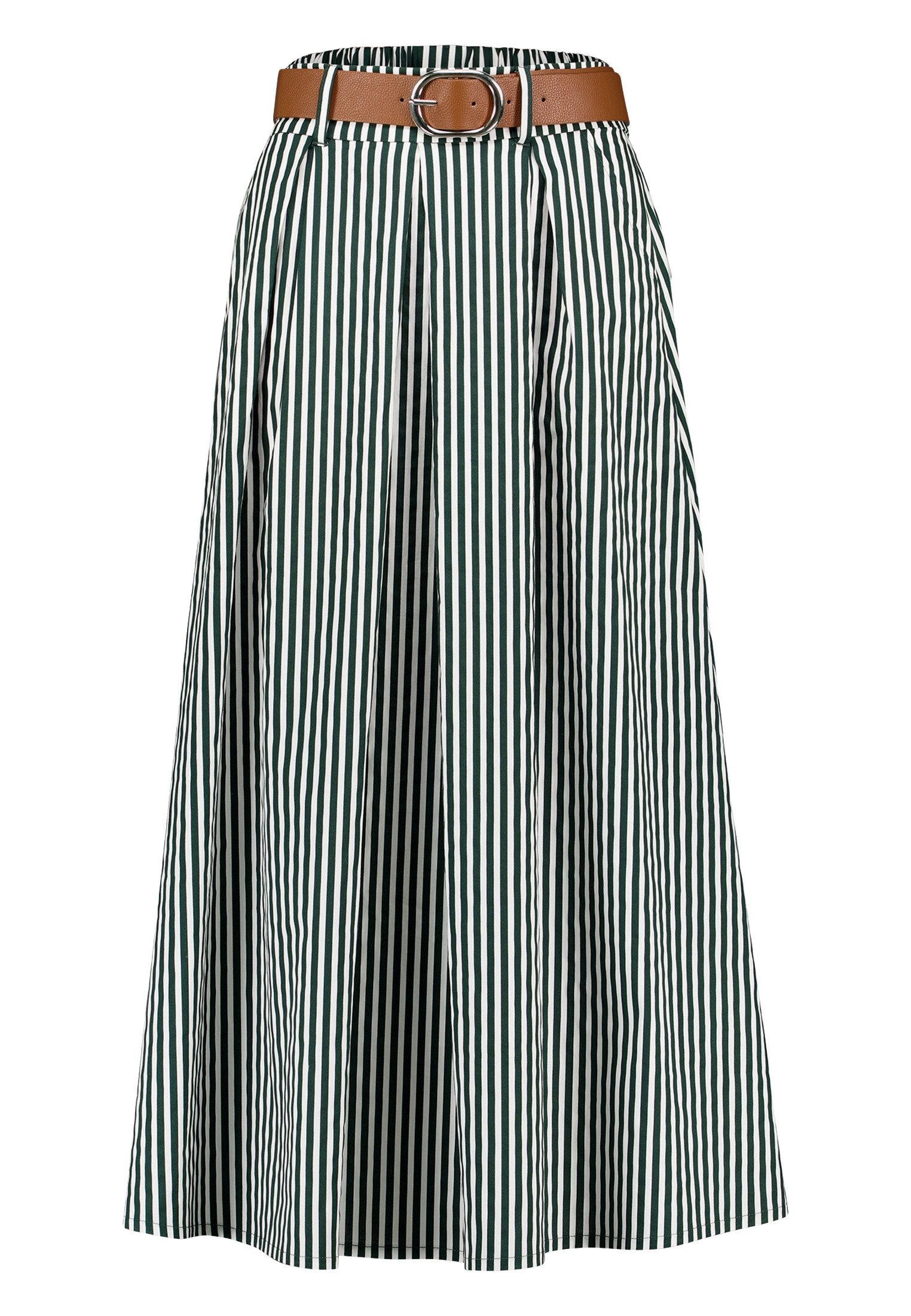 Zero Maxirock Damen mit Gürtel Gürtel