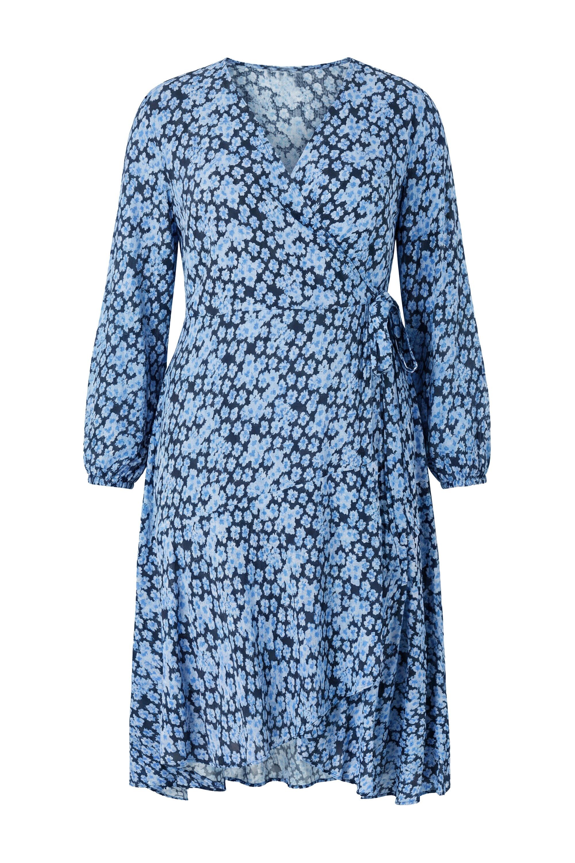 Studio Untold Maxikleid Wickelkleid A-Line Flowerprint günstig online kaufen