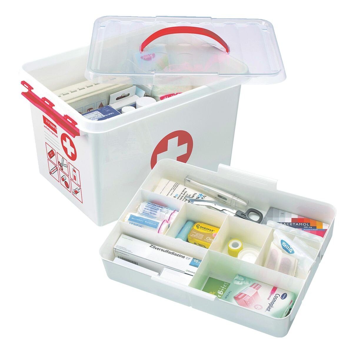 Sunware Aufbewahrungsbox First Aid, 22 Liter