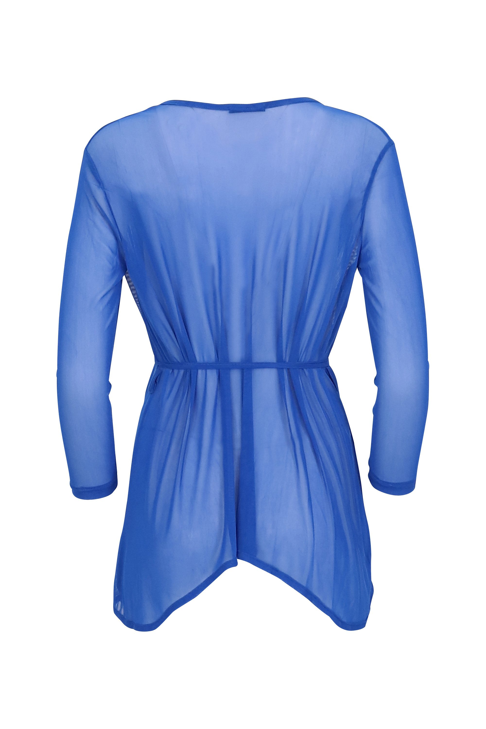 Muse Cardigan Mesh Cardigan Jäckchen transparent 7058
