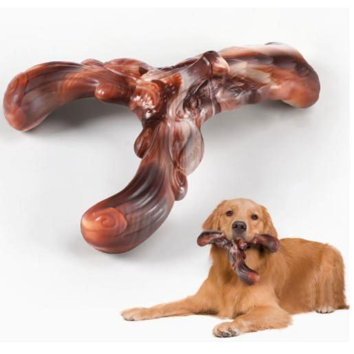 LuxusKollektion Kauspielzeug Hundespielzeug Kauspielzeug Rentier Zahnpflege Robust