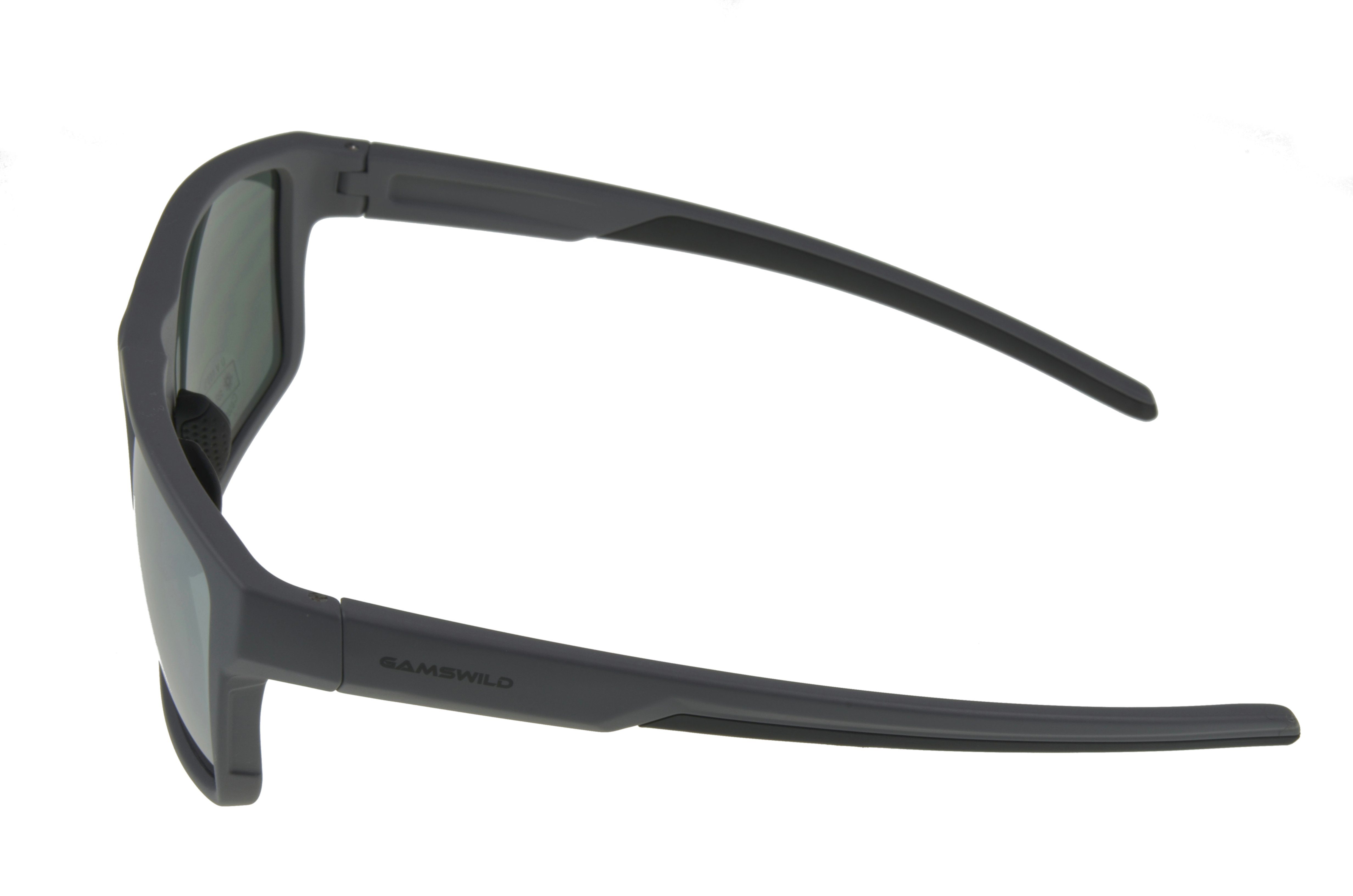 Gamswild Sonnenbrille UV400 Sportbrille Skibrille Fahrradbrille getönte Gläser Damen Herren Unisex Modell WS5936 in schwarz, grau, braun