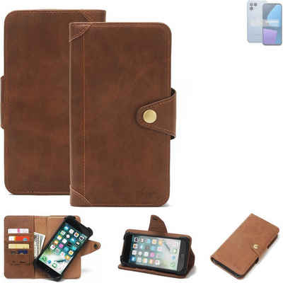 K-S-Trade Handyhülle für Fairphone Fairphone 5, Handyhülle 5 Schutz Hülle Walletcase Bookstyle Tasche Case