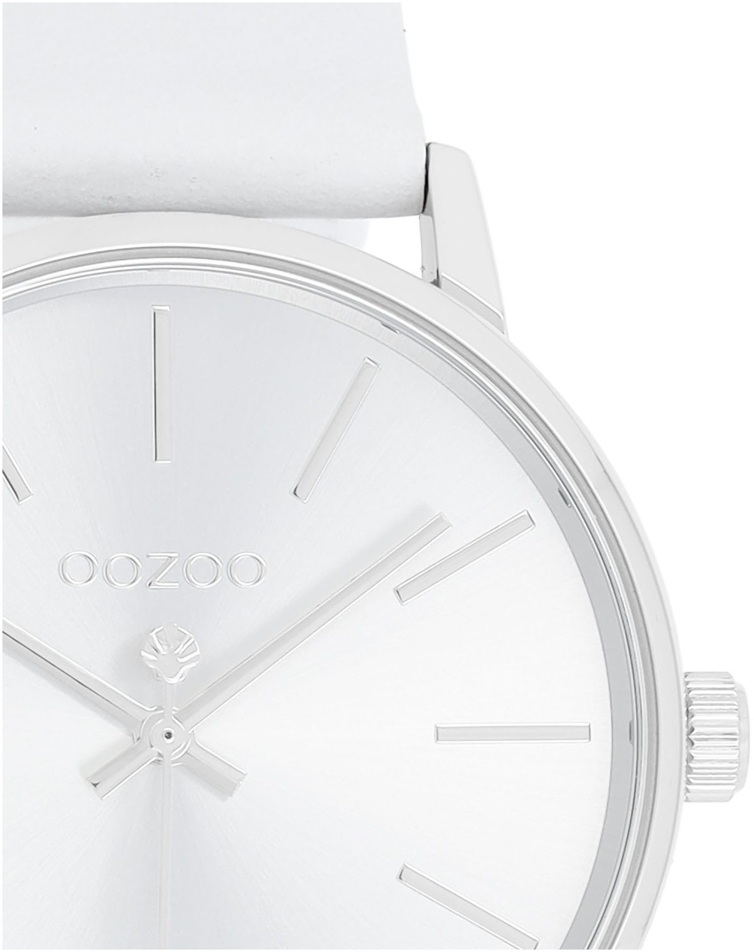 OOZOO Quarzuhr C11060, Armbanduhr, Damenuhr, Lederarmband günstig online kaufen