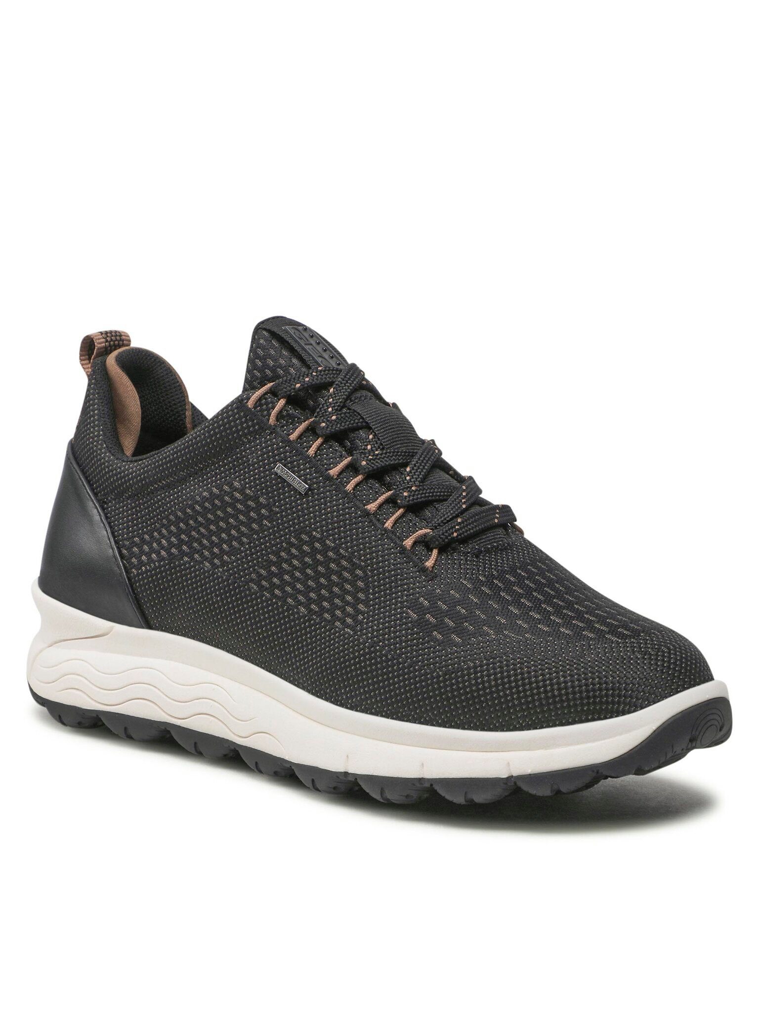 Geox Sneakers D Spherica 4X4 B Abx C D2626C 0006K C0976 Black/Dk Beige Sneaker