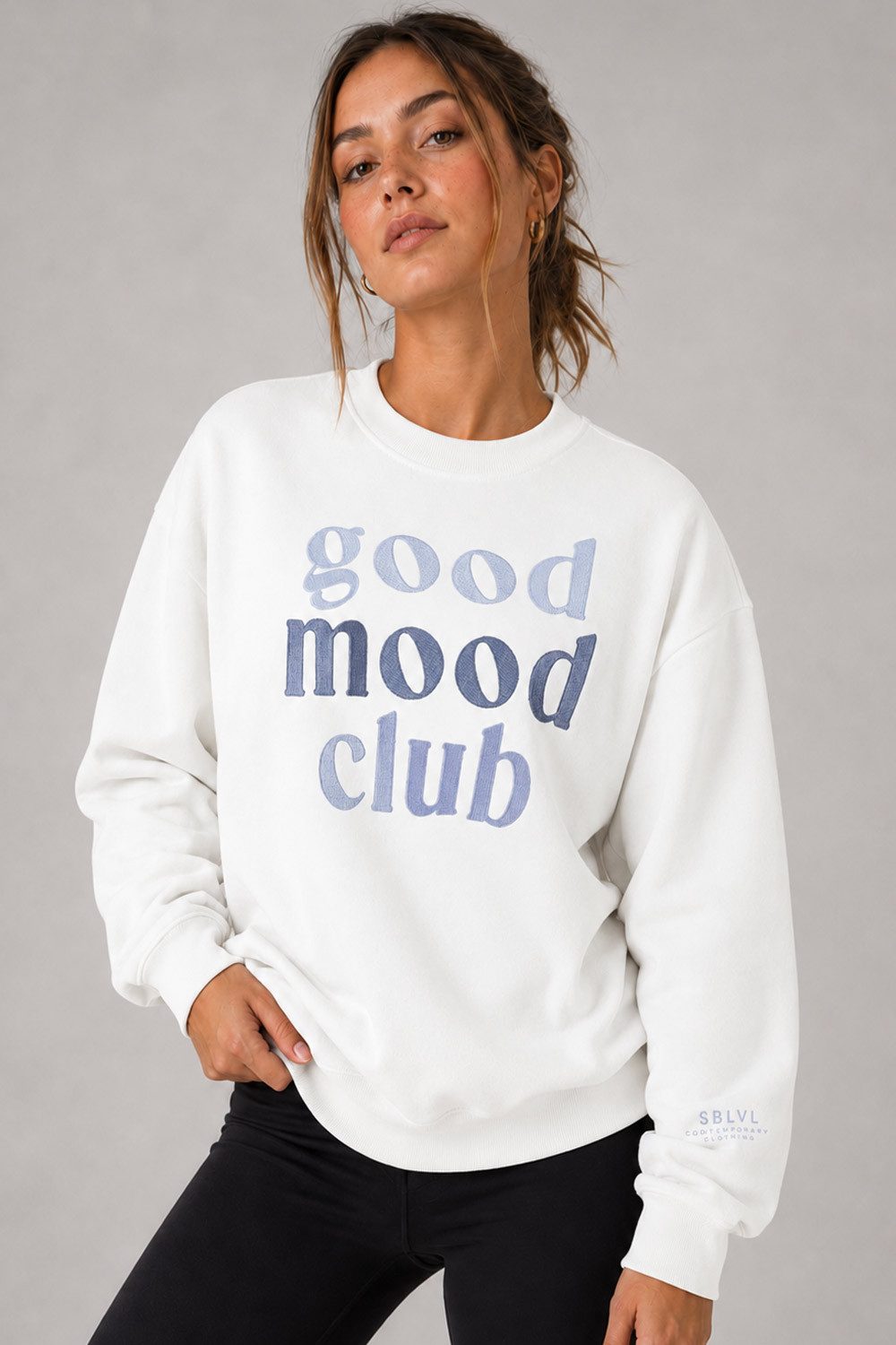 SUBLEVEL Sweatshirt Damen Pullover kuschelig weich Flauschig Sweater Crewneck XS-XXL Perfekte Passform Hochwertige Verarbeitung, Angenehm weich & bequem