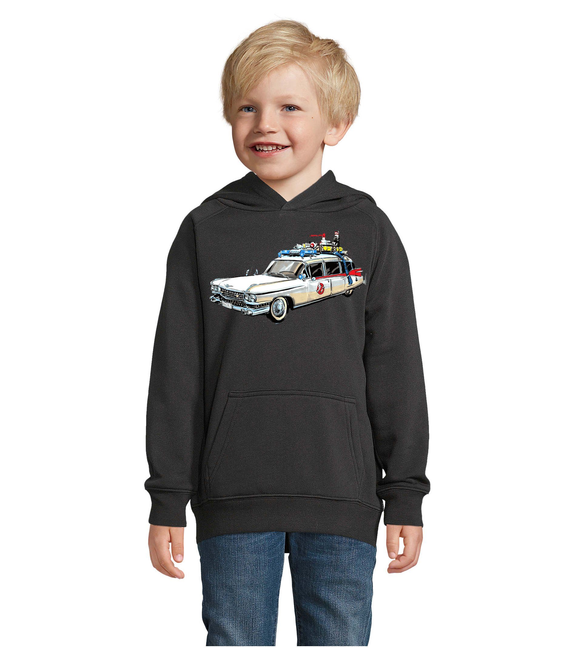 Hoodie Kinder Jungen & Mädchen Ghostbusters Auto Geisterjäger Geister Film