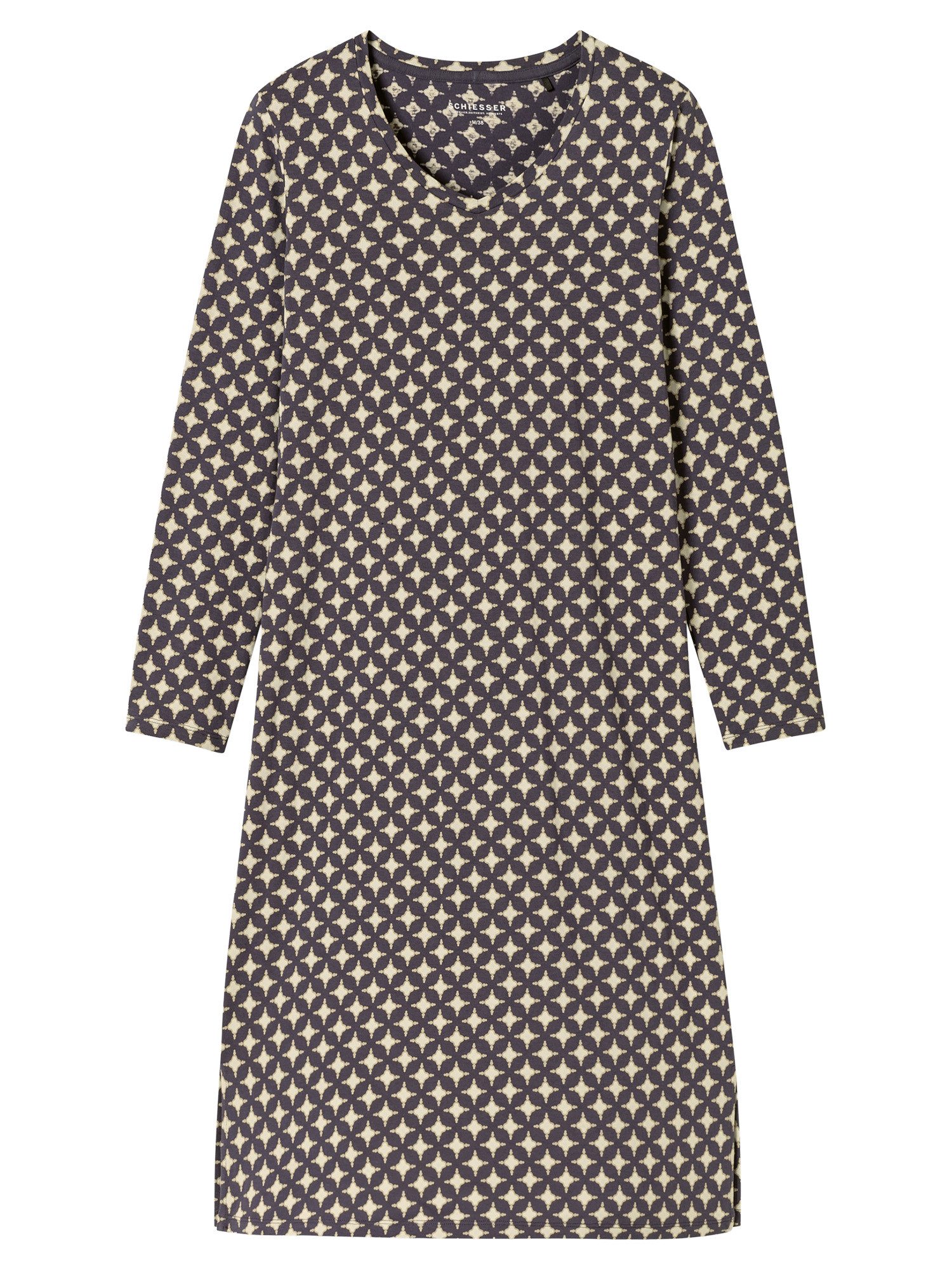 Schiesser Nachthemd Comfort Essentials Nacht-hemd schlafmode sleepwear günstig online kaufen