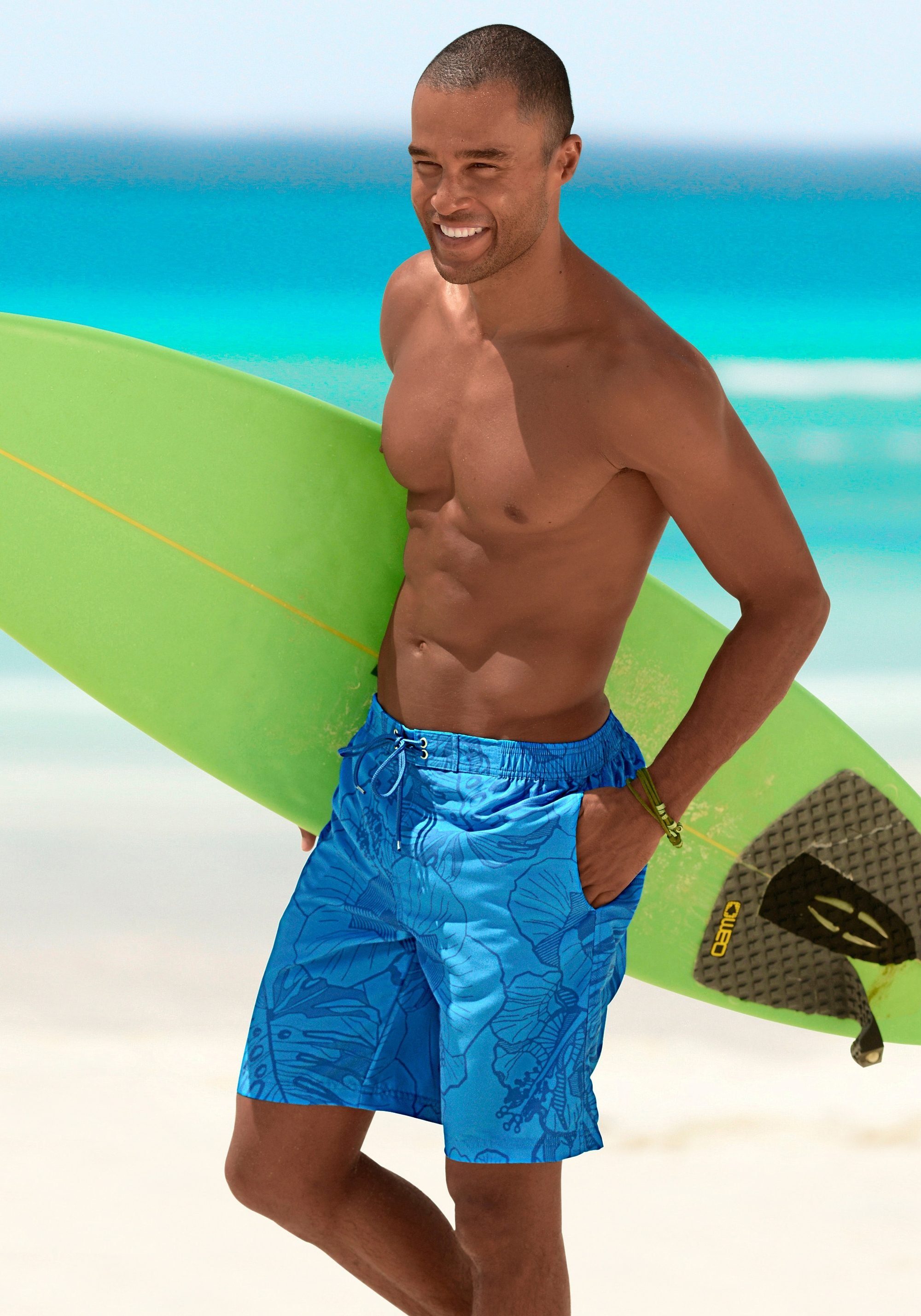 Chiemsee Badeshorts mit tollem Alloverdruck günstig online kaufen