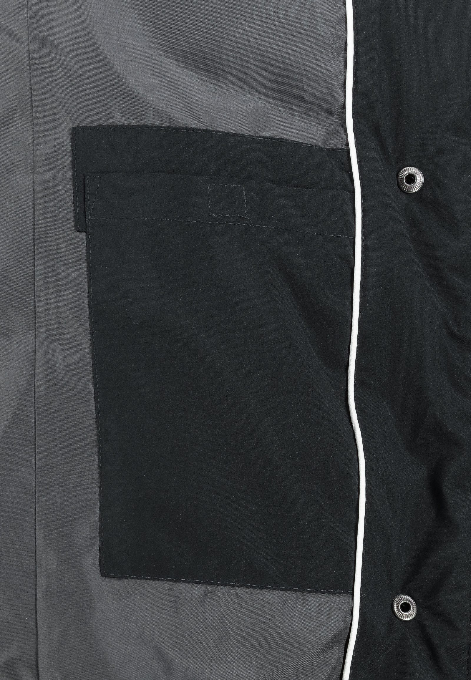 SUBLEVEL Langmantel Wärmender Stepplook mit Kapuze günstig online kaufen