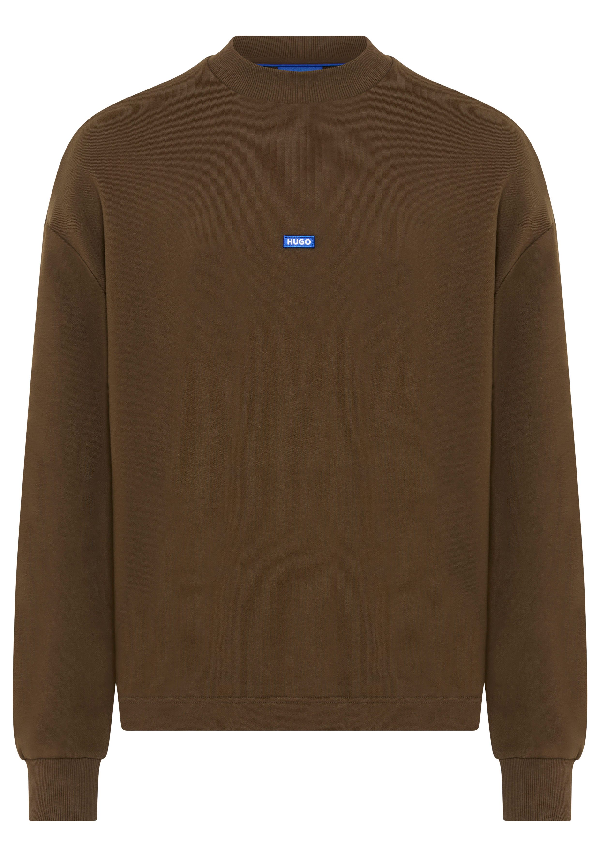 HUGO Blue Sweatshirt Nedro mit Logo-Patch günstig online kaufen