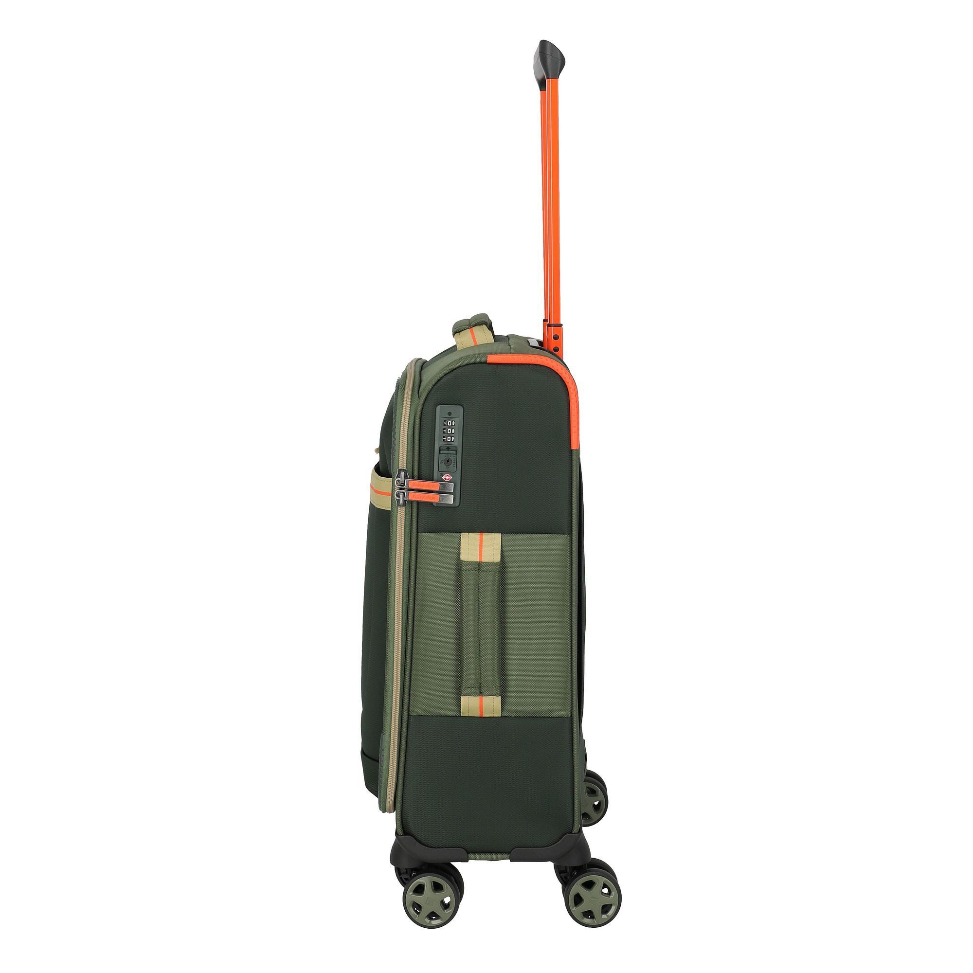 travelite Handgepäck-Trolley Color Craze, 4 Rollen, Polyester