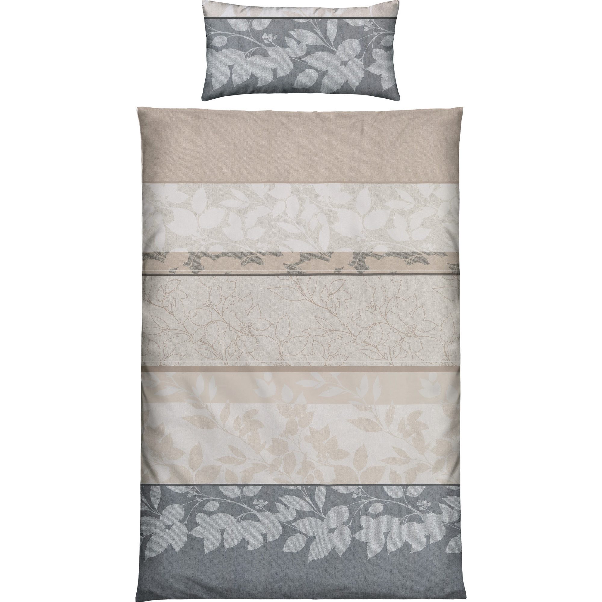 REDBEST Bettwäsche Bettwäsche, Polyester, Microfaser-Satin Streifen günstig online kaufen