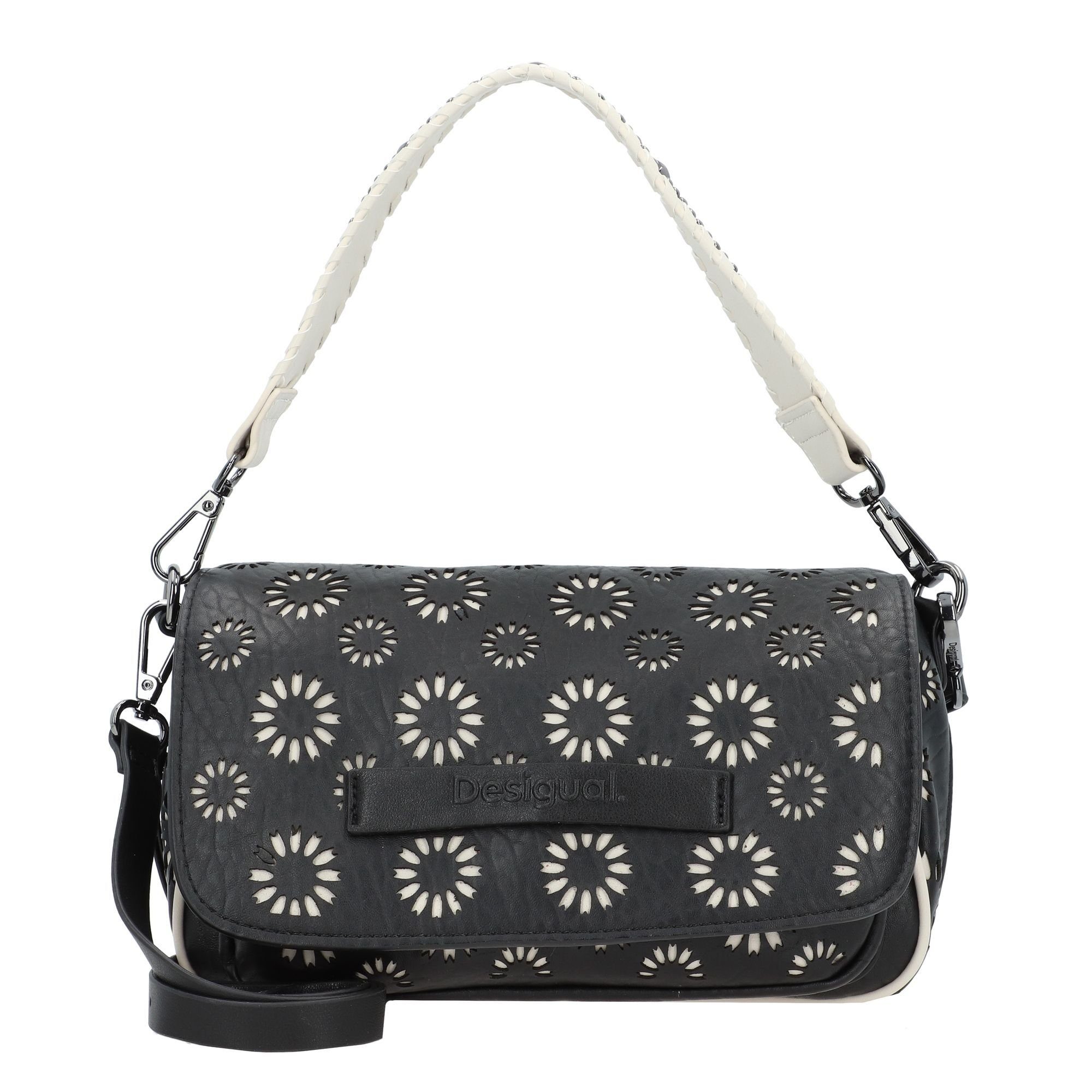 Desigual Schultertasche New Galactic, Polyurethan white