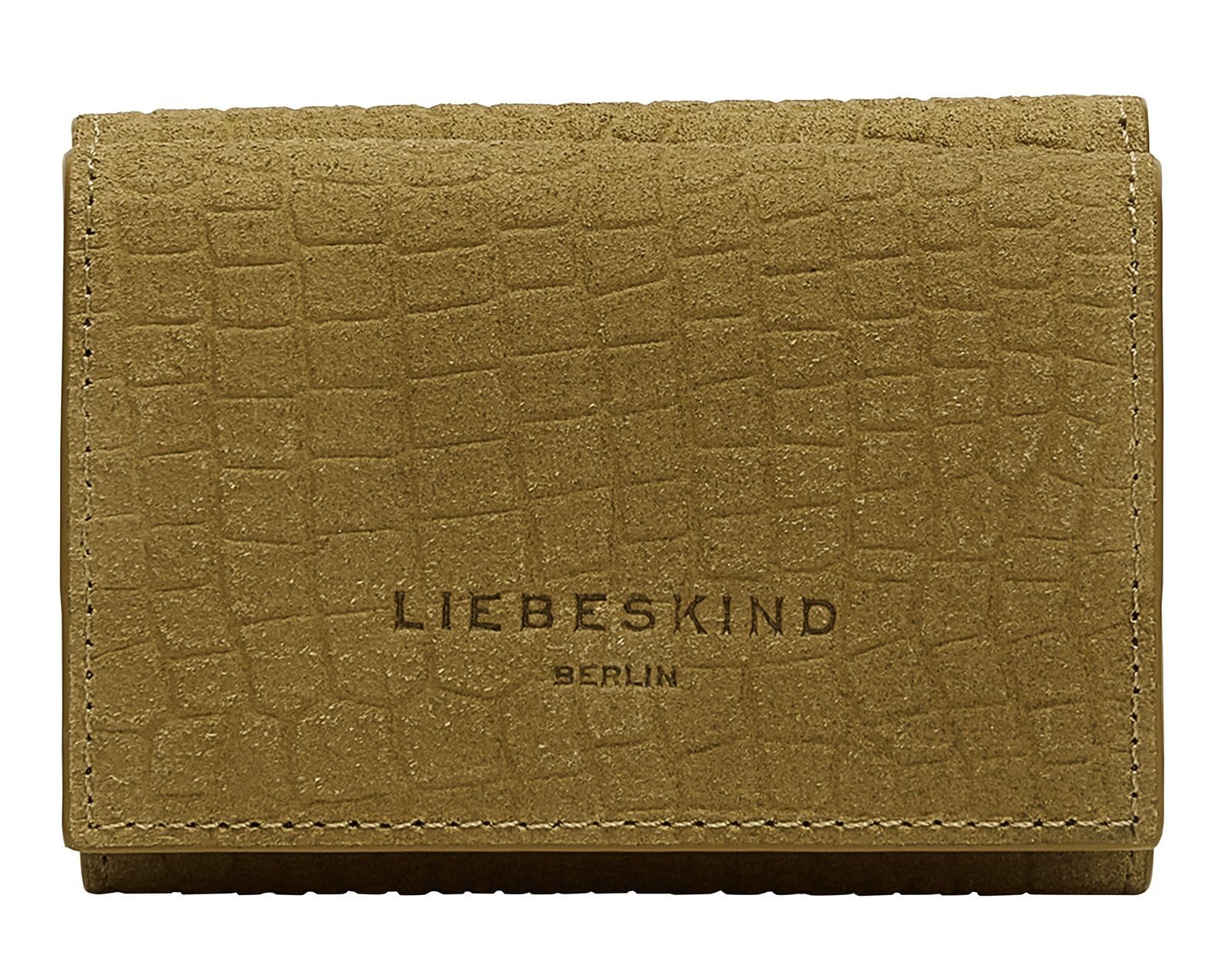 Liebeskind Berlin Geldbörse Petit Suede, mit RFID-Blocker Schutz