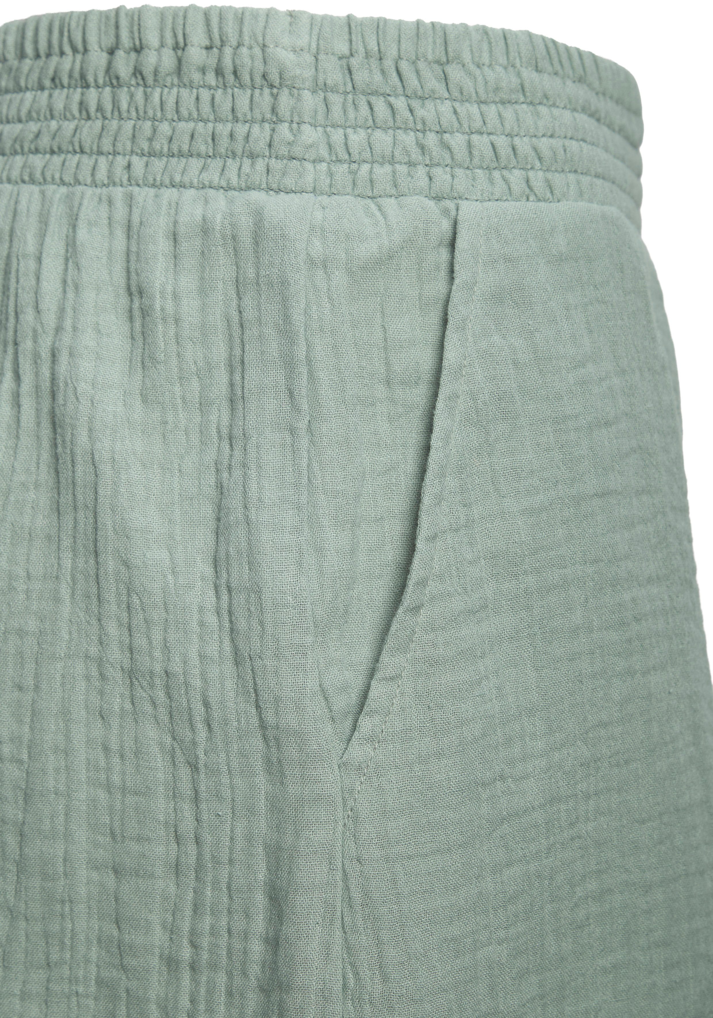 Beachtime by Lascana Webshorts aus sommerlicher Musselinware leichte Strandshorts, Sommerhose, Schlupfhose – Bild 5 von 5