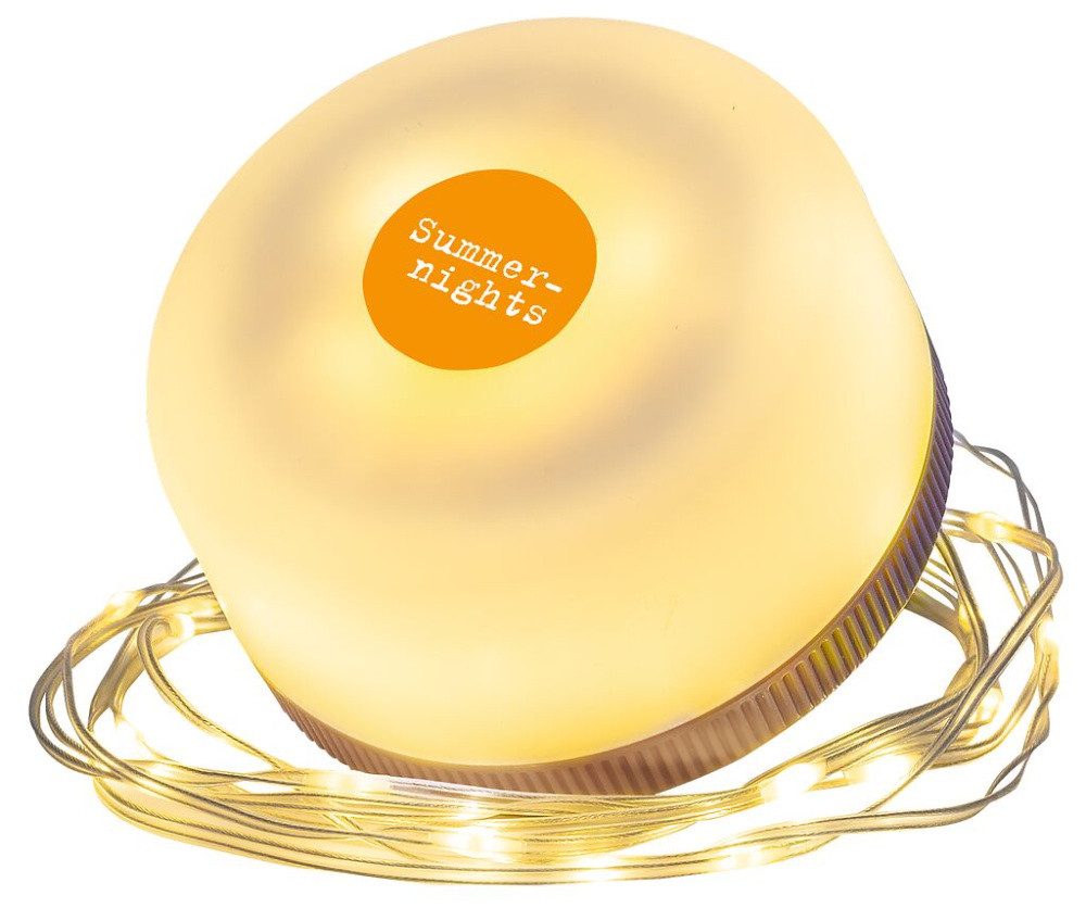 Moses. Verlag LED-Lichterkette Fernweh Camping-Lichterkette Summernights, mit 80 LEDs