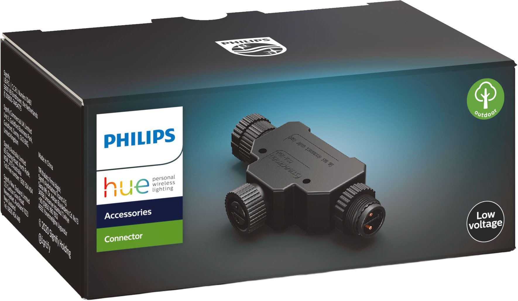 Philips Hue Verteiler Outdoor Niedervolt T-Stecker (1-St) – Bild 2 von 5