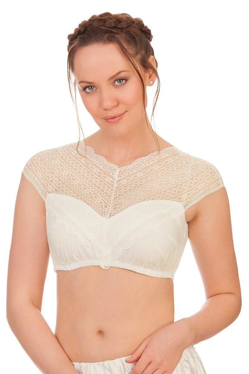 Dirndlbluse Dirndlbluse - CAROLA-FINJA - creme