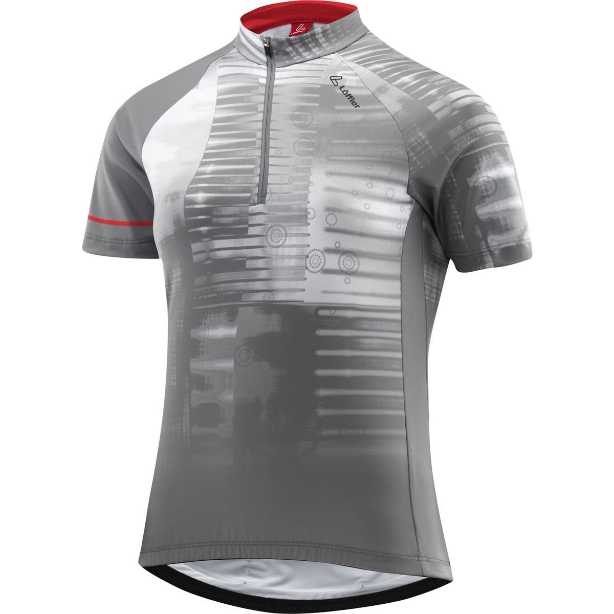 Löffler Radtrikot Women Bike Jersey Half Zip Spela Mid Stylisches, leichtes Biketrikot im bequemen Raglanschnitt. Die drei