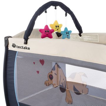 tectake Baby-Reisebett Hund, Tragbar