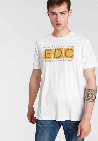 edc by Esprit T-Shirt mit Logoprint