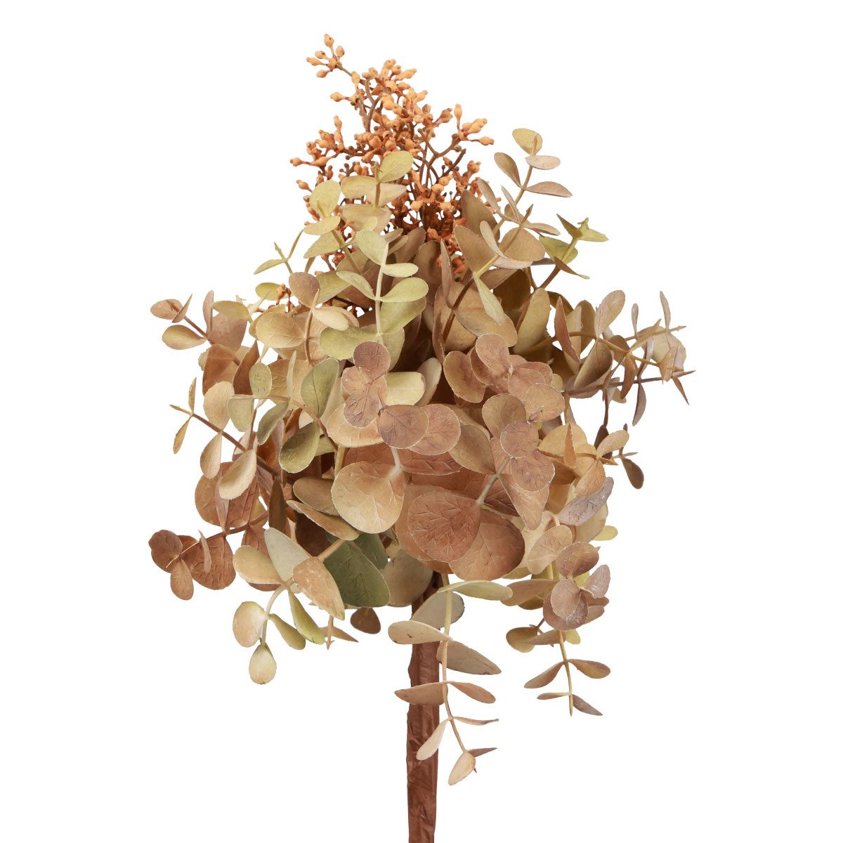 Kunstblumenstrauß Kunstblumen Deko Eukalyptuszweige mit Knospen für, Florists Products, Höhe 30 cm