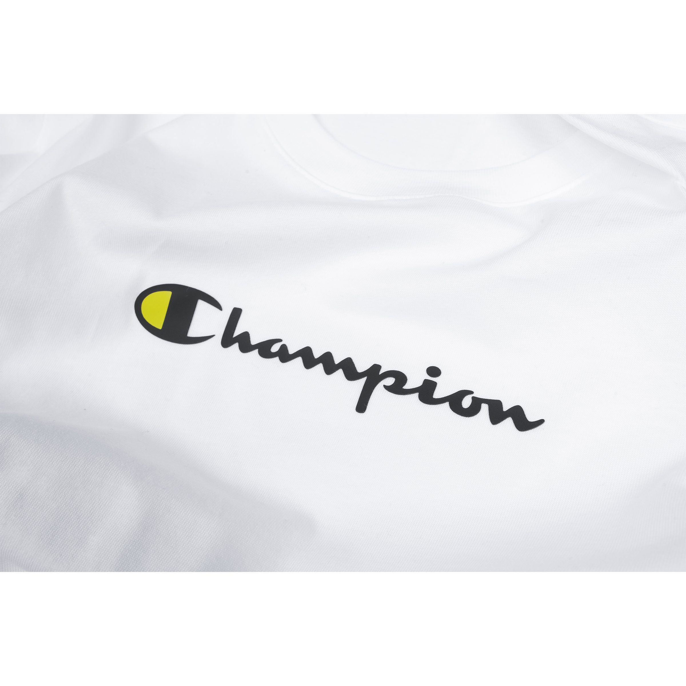 Champion T-Shirt 113599 T-Shirt Damen Champion (wht) Crewneck Adult weiß T-Shirt