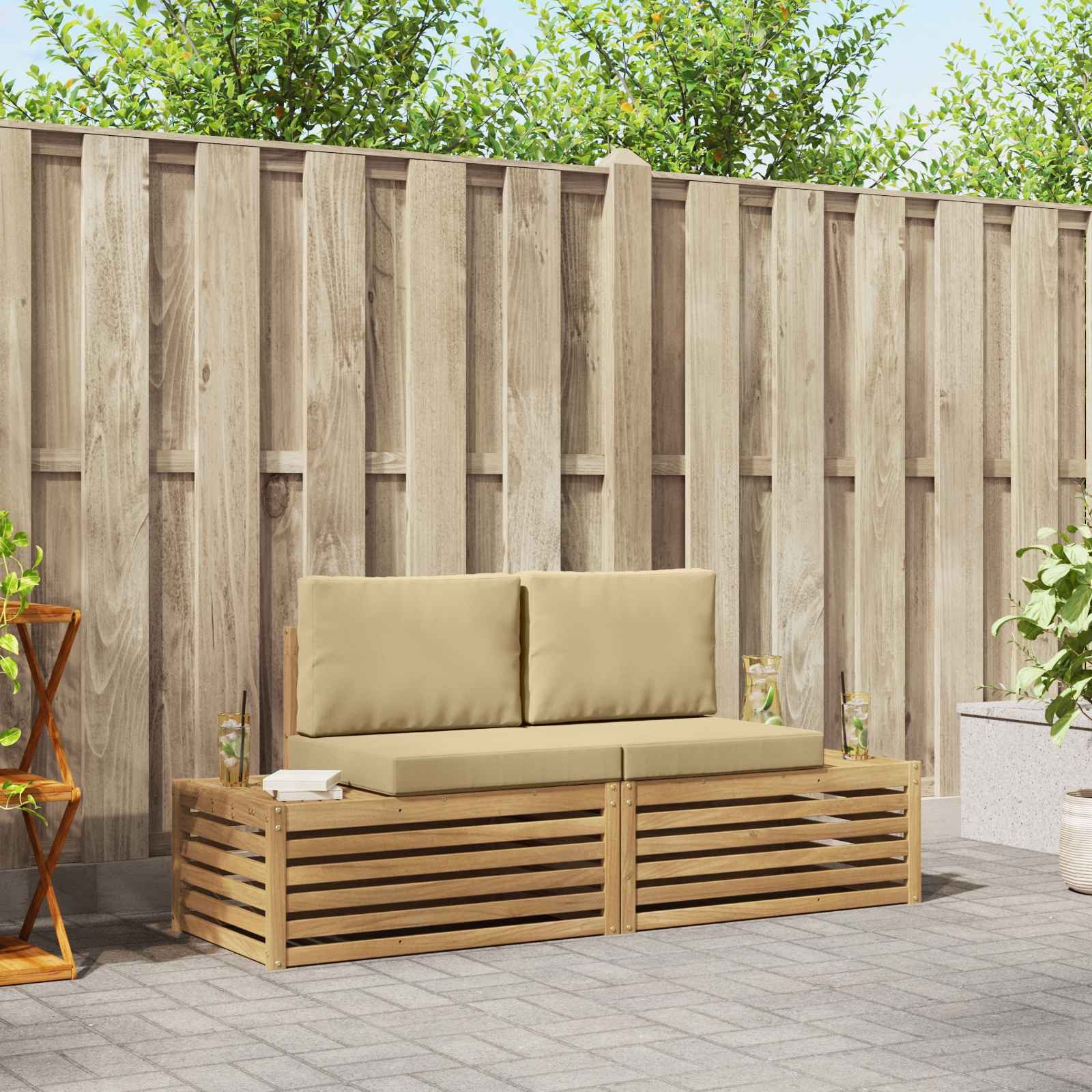 vidaXL Sofaelement Sofagarnituren 3 Stück 182,5 x 63 x 73 cm (2 St)
