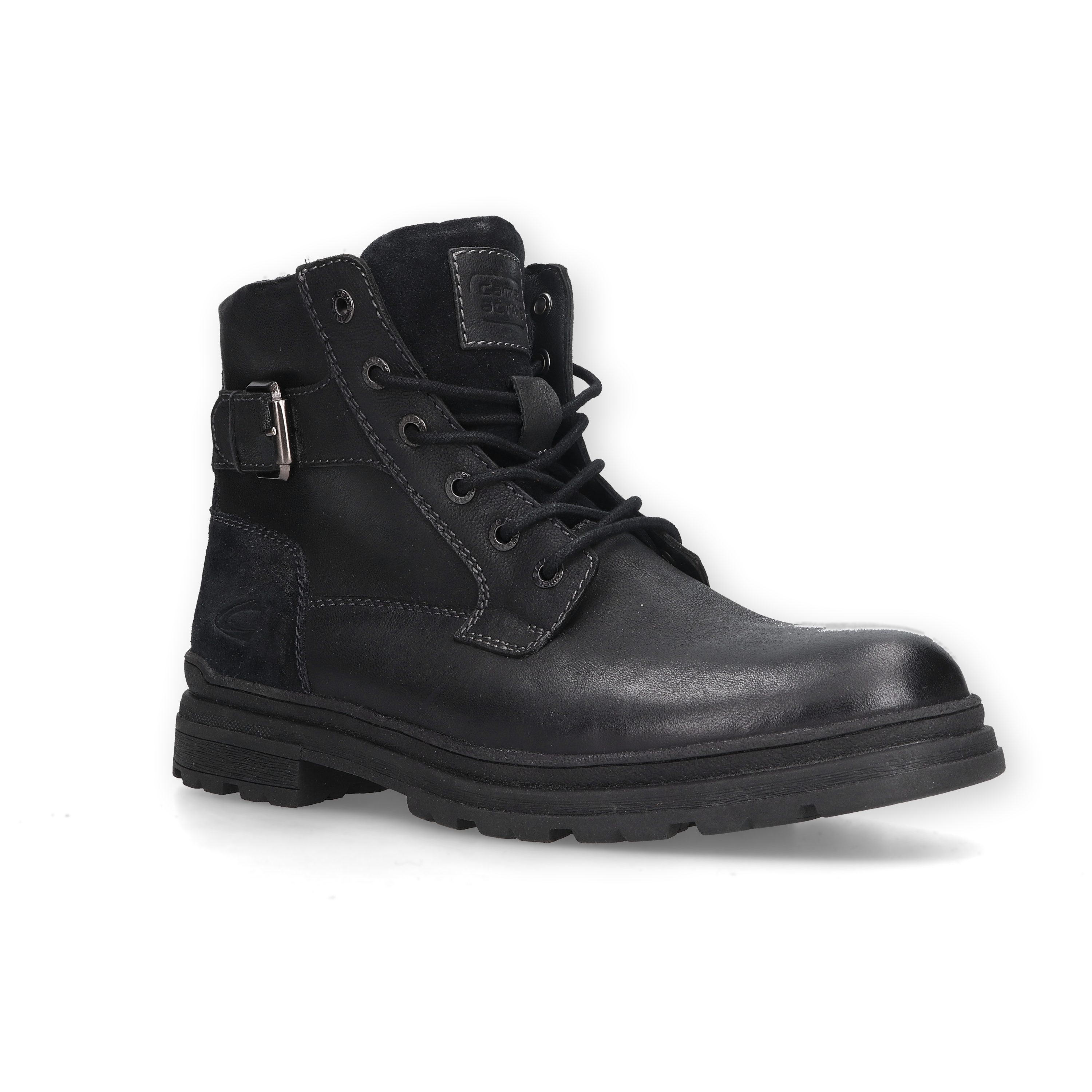 camel active Schnürboots Schnürstiefelette, Workerboots mit Profilsohle