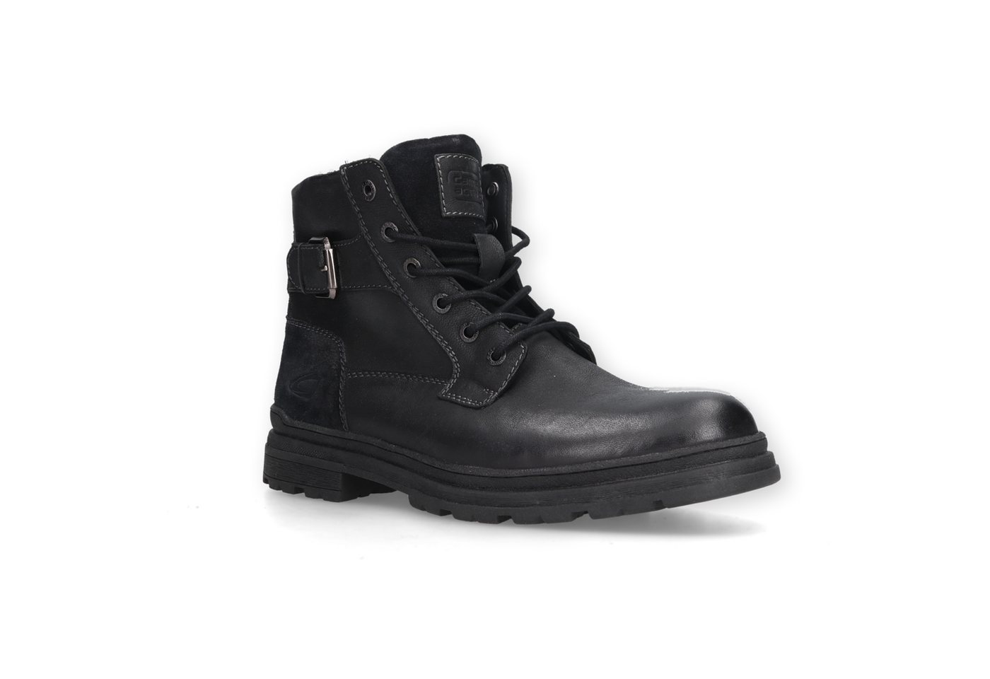 camel active Schnürboots Schnürstiefelette, Workerboots mit Profilsohle