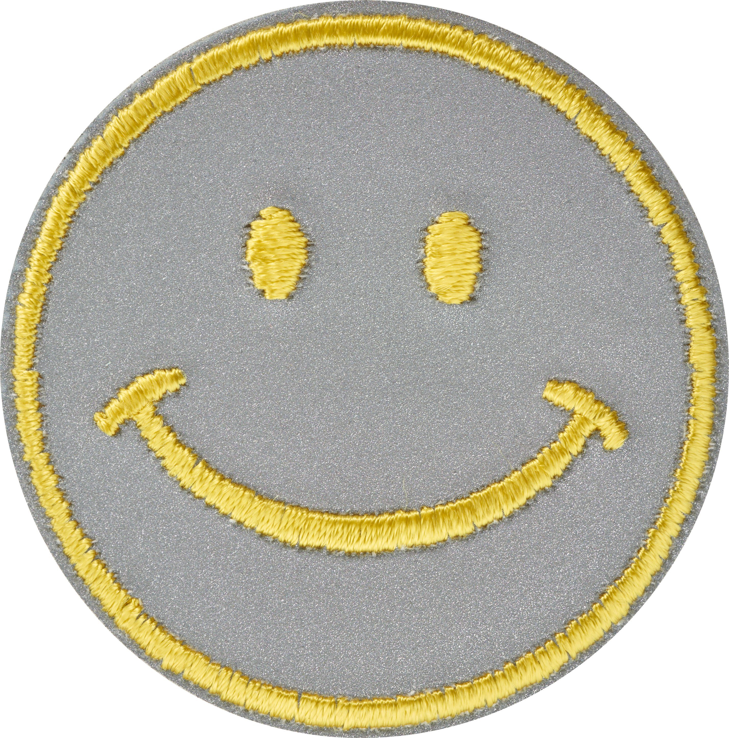 Patchies Bügelapplikation Smile